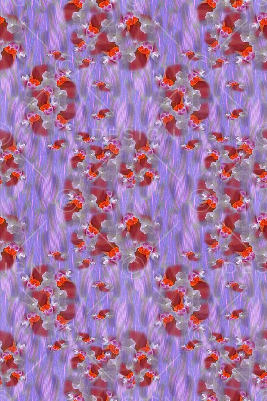 抽象变幻印花华亿平台图片