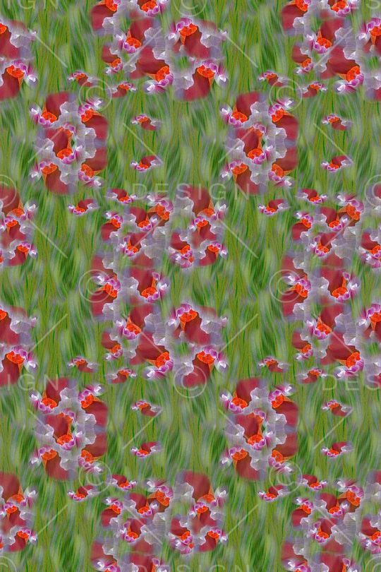 抽象变幻印花华亿平台图片