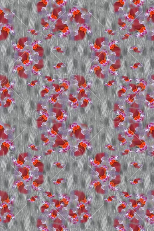 抽象变幻印花华亿平台图片