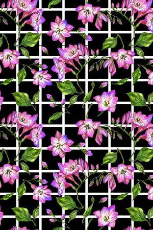 时尚。小清新印花华亿平台图片