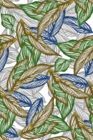 条纹机理印花华亿平台图片