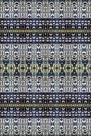 卷草纹印花华亿平台图片