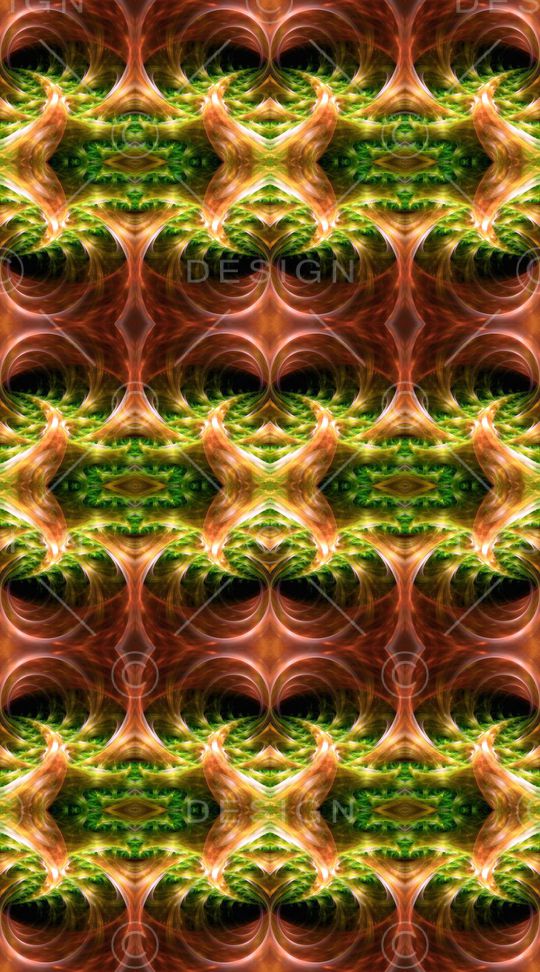 不规则几何印花华亿平台图片