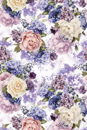 花朵印花华亿平台图片