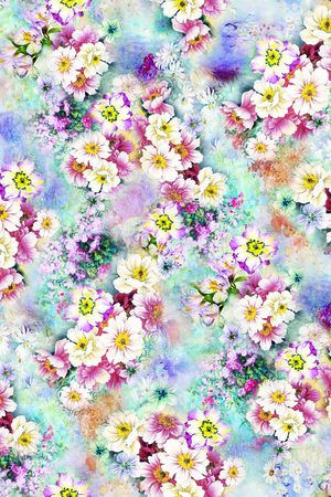 花朵印花华亿平台图片