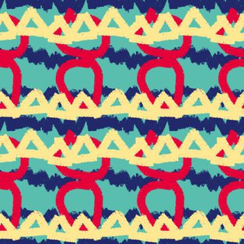 波浪条纹印花华亿平台图片