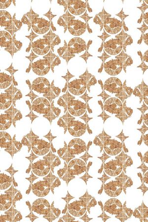 烫钻钻石花纹底纹圈圈印花华亿平台图片