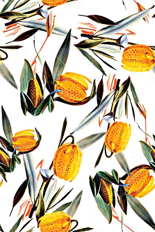 郁金香印花华亿平台图片