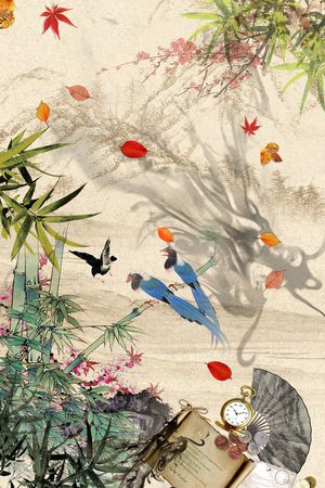 定位中国风印花华亿平台图片