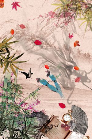 定位中国风印花华亿平台图片