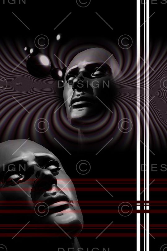 抽象印花华亿平台图片