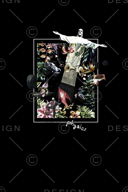 人物石膏像印花华亿平台图片