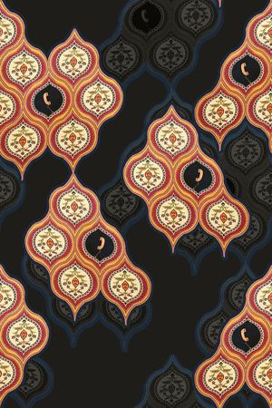 宫廷风印花华亿平台图片