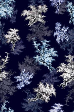 树干印花华亿平台图片