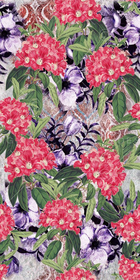 乱花印花华亿平台图片