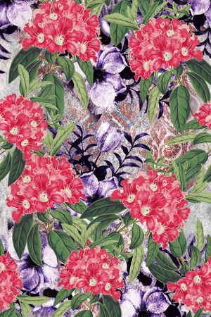 乱花印花华亿平台图片