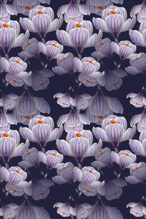 花卉背景印花华亿平台图片