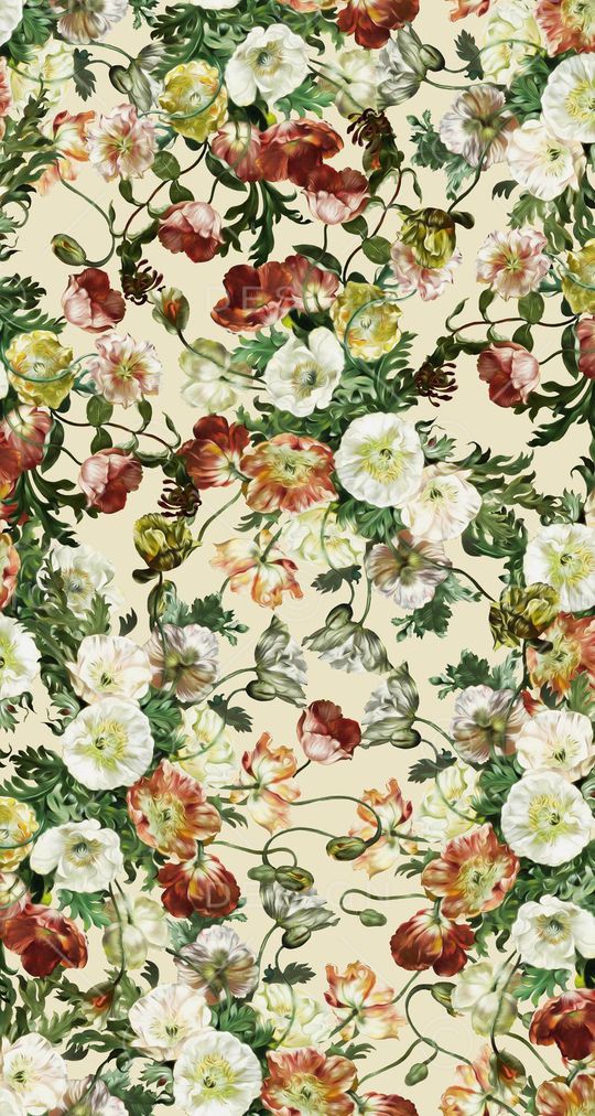 油画、手绘、花卉印花华亿平台图片