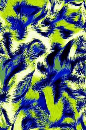 毛皮印花华亿平台图片