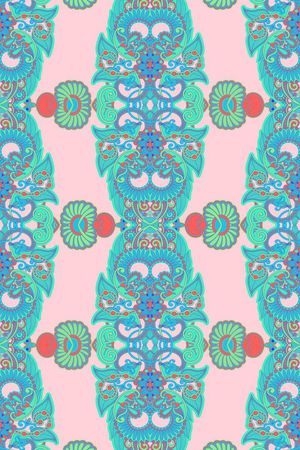 佩斯利印花华亿平台图片