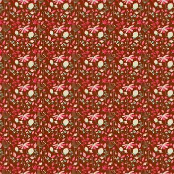 691251-小碎花花草野果