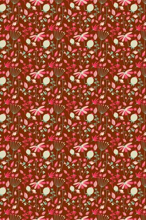 小碎花印花华亿平台图片