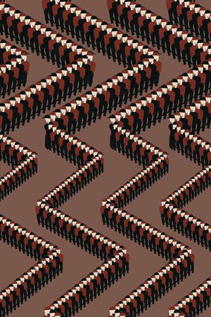 几何印花华亿平台图片