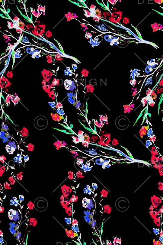 手绘印花华亿平台图片