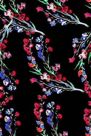 手绘印花华亿平台图片