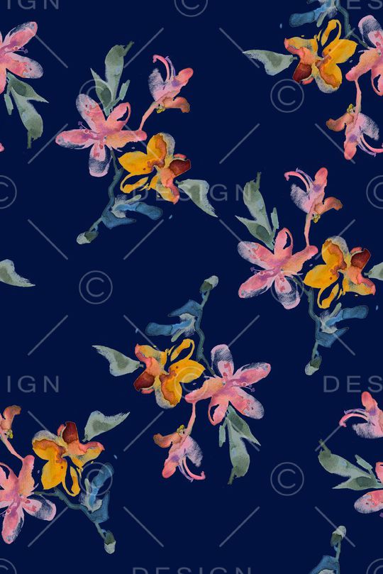 手绘印花华亿平台图片