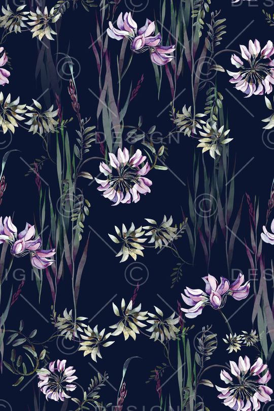 兰花印花华亿平台图片