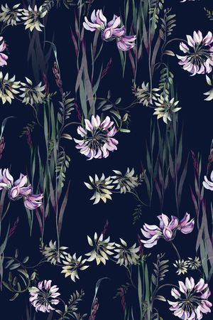 兰花印花华亿平台图片