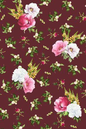 复古印花华亿平台图片