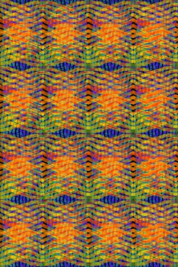 波浪线印花华亿平台图片