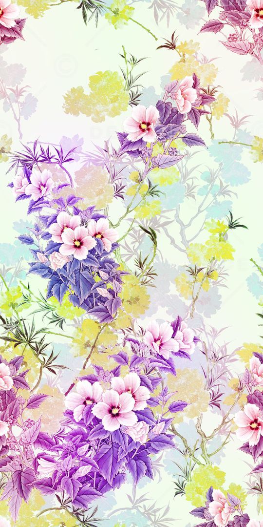 花朵印花华亿平台图片