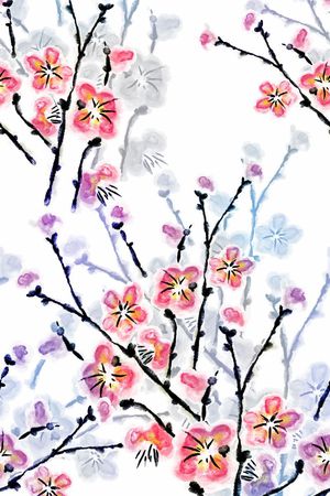 桃花印花华亿平台图片