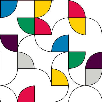 线条印花华亿平台图片