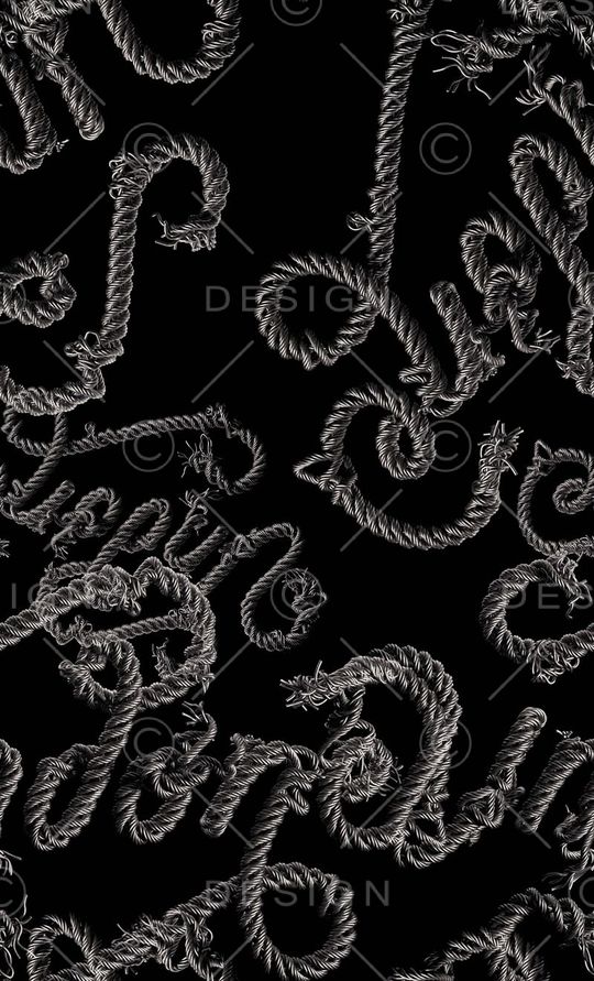 黑底印花华亿平台图片