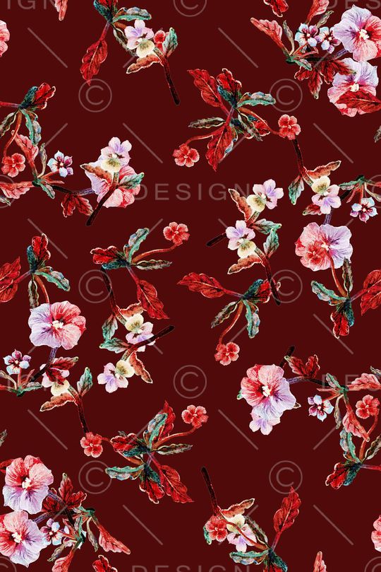 手绘印花华亿平台图片