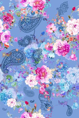 花朵印花华亿平台图片