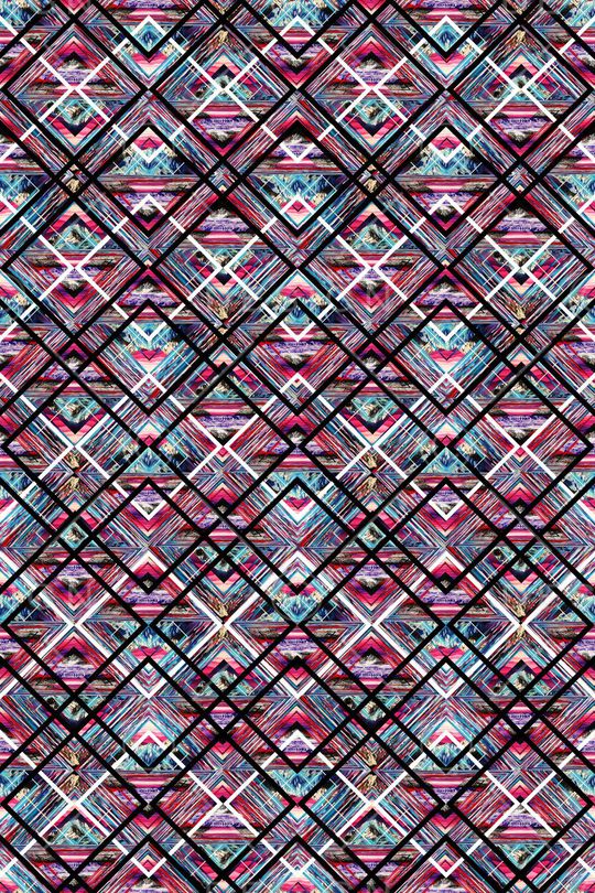 抽象印花华亿平台图片