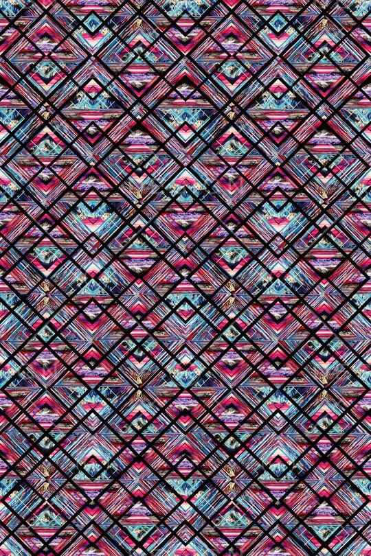 抽象印花华亿平台图片