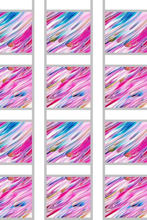 几何印花华亿平台图片