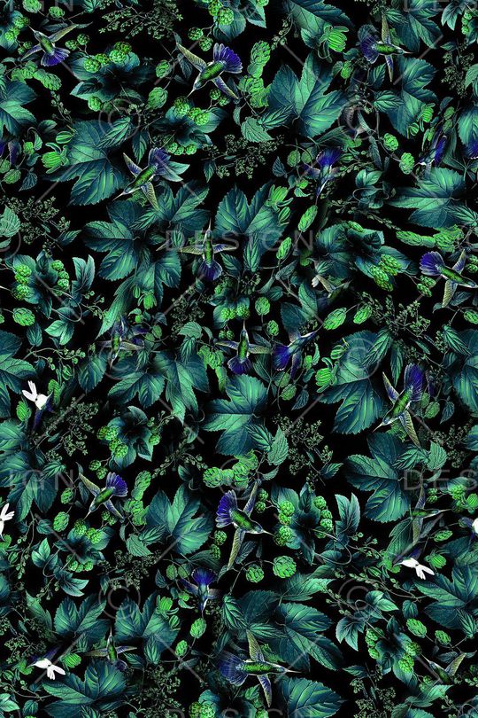 鸟儿印花华亿平台图片