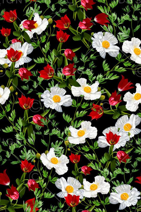 花朵印花华亿平台图片