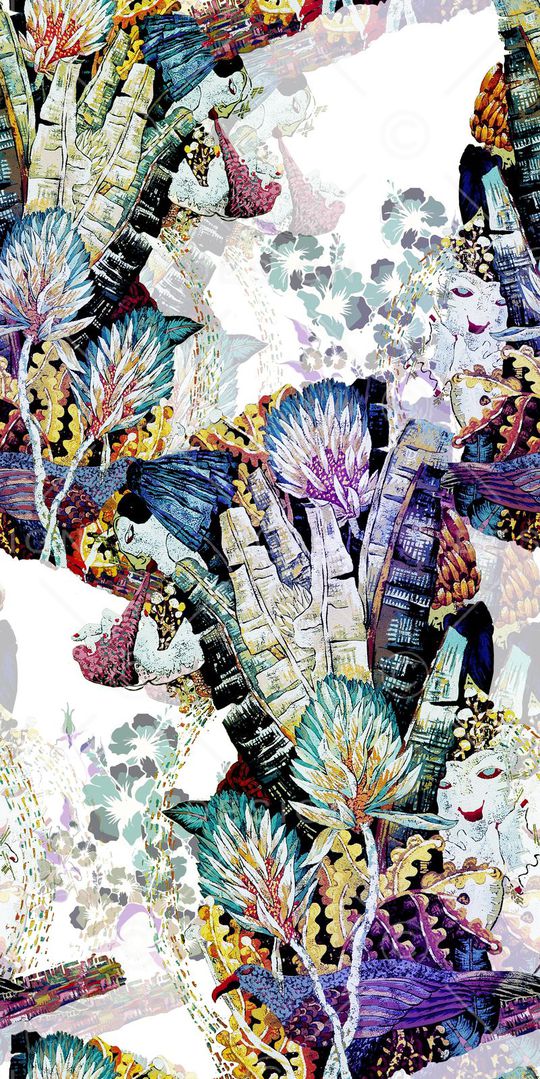 波西米亚印花华亿平台图片