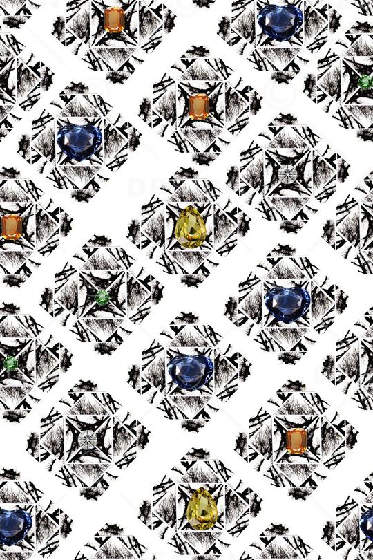 珠宝印花华亿平台图片