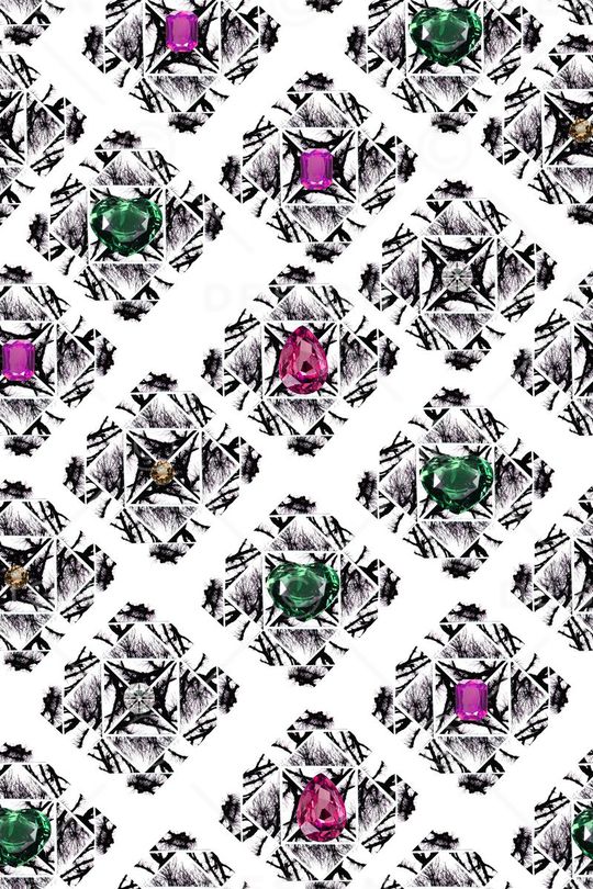 珠宝印花华亿平台图片