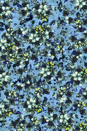 花朵印花华亿平台图片