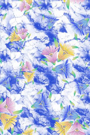 花朵印花华亿平台图片